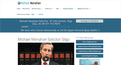 Desktop Screenshot of michaelmonahansolicitor.ie