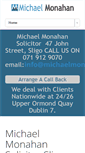 Mobile Screenshot of michaelmonahansolicitor.ie